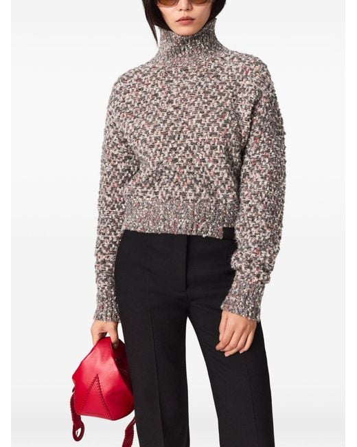 Stella McCartney Gray Wool Blend Jumper