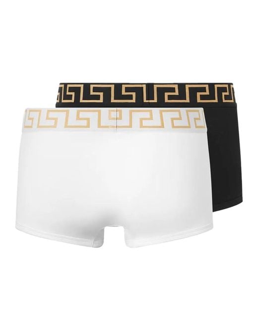 Versace White Bi-Pack Boxer for men