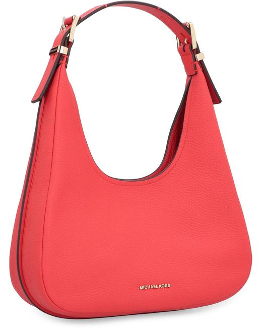 MICHAEL Michael Kors Red Nolita Piccola Hobo Bag