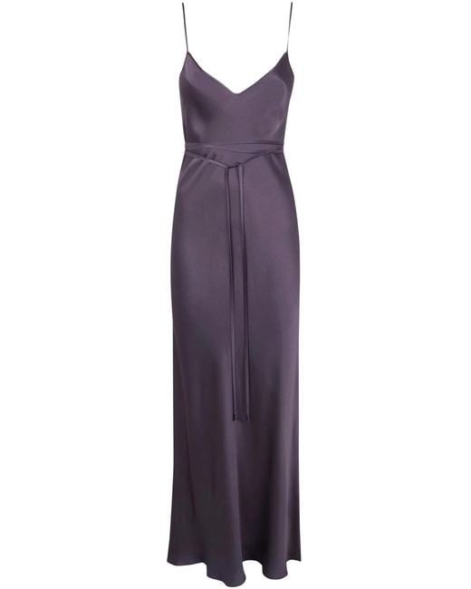 Antonelli Purple "Lukas Norberto" Fit Midi Dress