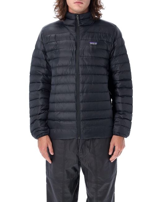 Patagonia Blue Down Sweater Padded Jacket for men