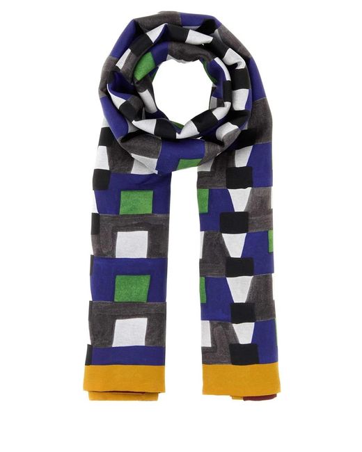 Miu Miu Blue Foulard