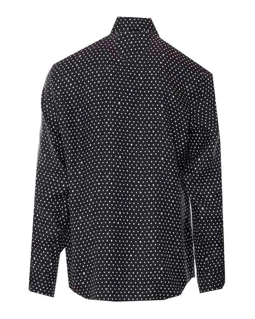 Fendi Blue Printed Shirt for men