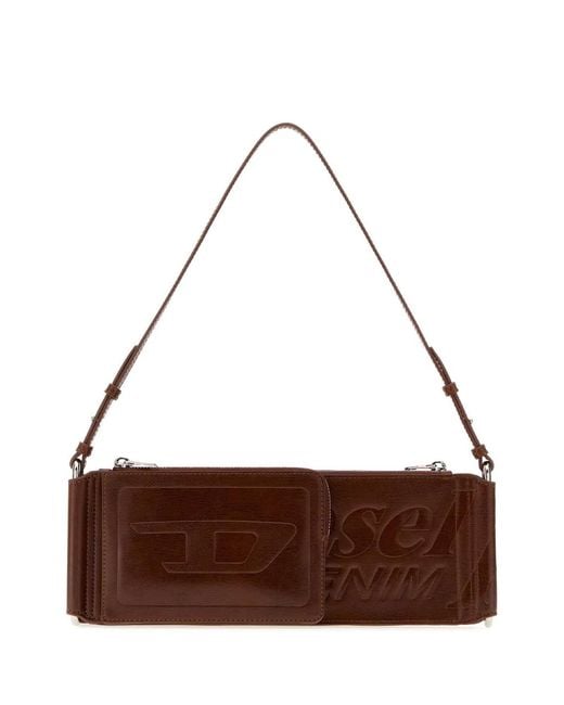 DIESEL Brown Borsa A Tracolla Flag-D X