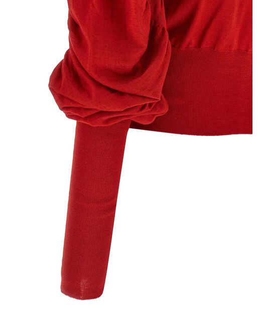Vivienne Westwood Red 'Eli' Cardigan