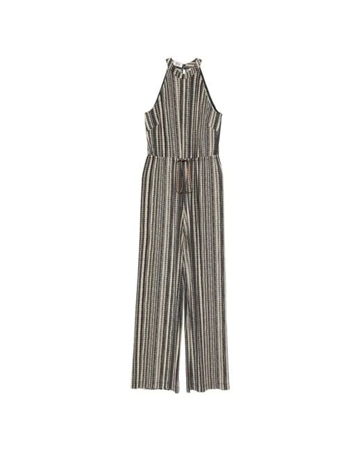Siyu White Baez Long Jumpsuit