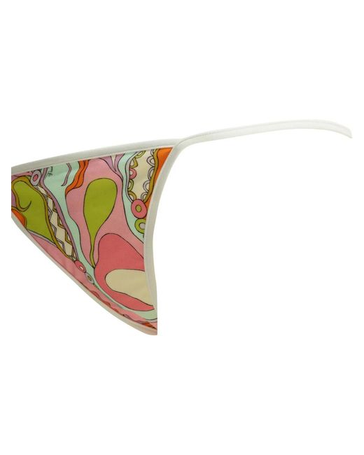 Emilio Pucci Yellow "Orchidee" Bikini Briefs