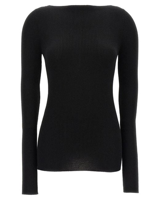 Rick Owens Black 'Al Top' Sweater