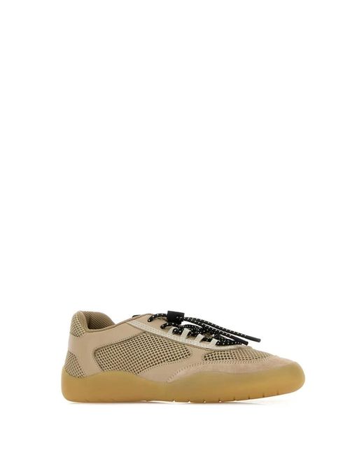 Prada Natural Laced Shoes