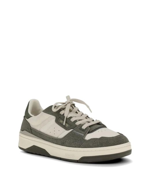 Axel Arigato Green Leather Sh9Oes for men