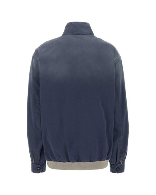 Miu Miu Blue Twill Jacket