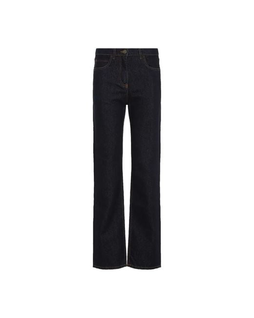 Etro Blue Lurex Jeans