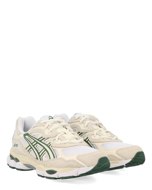Asics White Leather Sneaker
