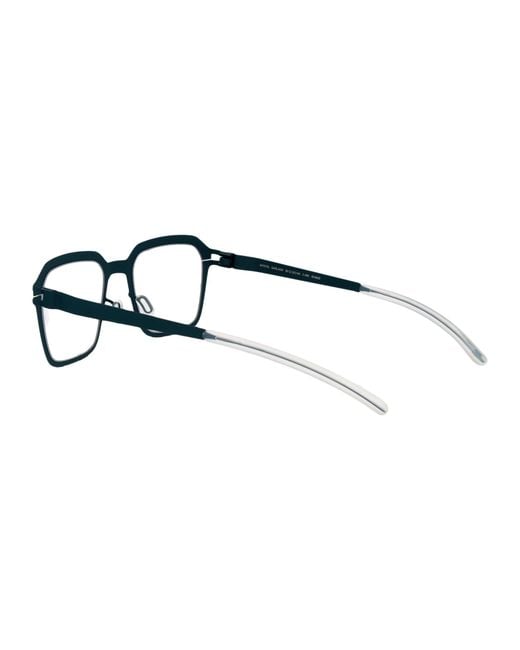 Mykita Black Lagoon Metal Glasses