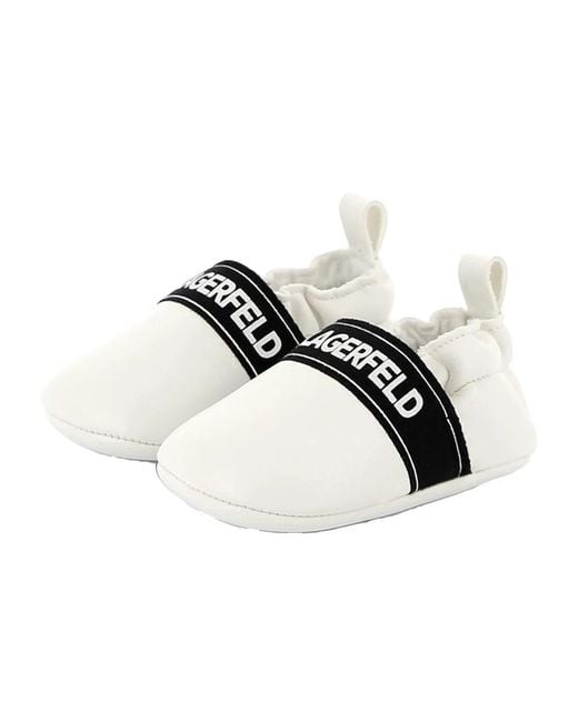 Karl Lagerfeld White Shoes
