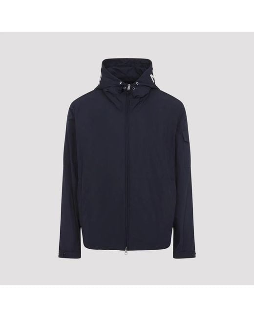 Moncler Blue Sassiere Hooded Jacket for men