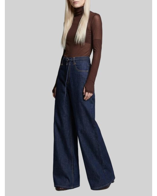 Zimmermann Blue Flared Jeans