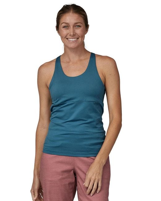 Patagonia Blue W's Mibra Tank