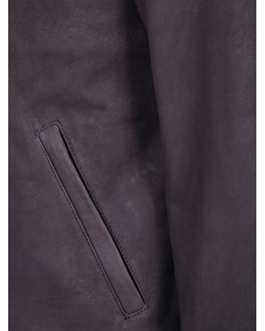 Barba Napoli Purple "Dennis" Shearling for men