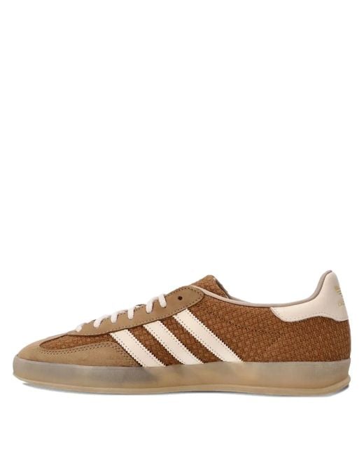 Adidas Originals Brown "Gazelle Indoor" Sneakers