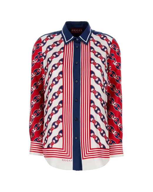 Gucci Red Shirts