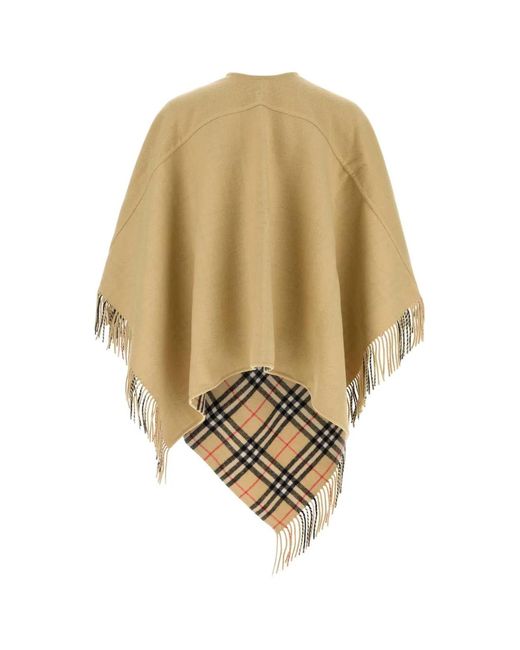Burberry Natural Wool Cape