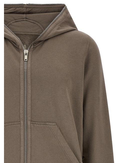 Rick Owens Brown 'Gimp' Hoodie for men