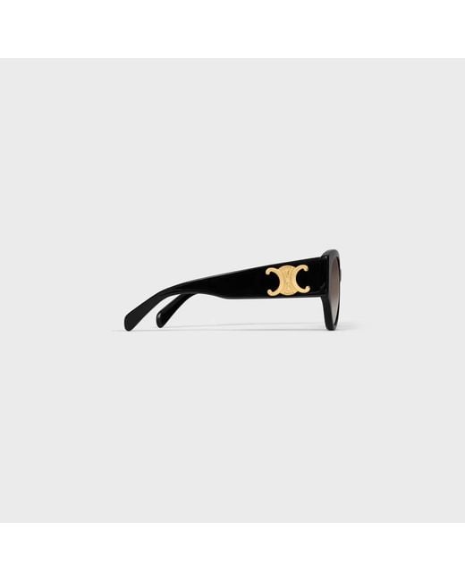 Céline Black Triomphe Sunglasses Xl