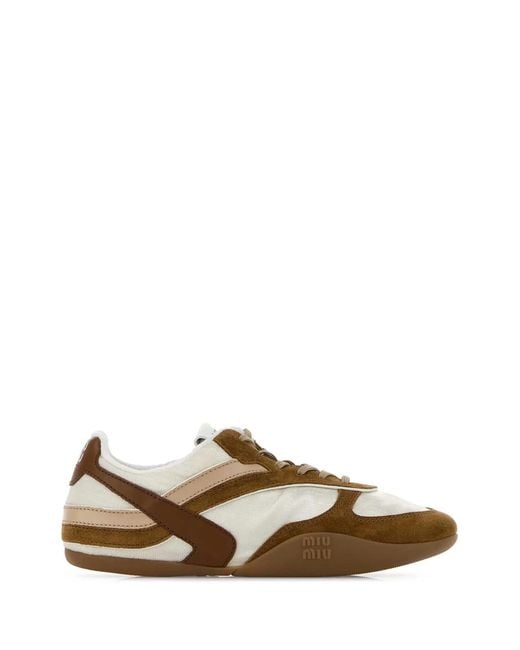 Miu Miu Brown Allacciate