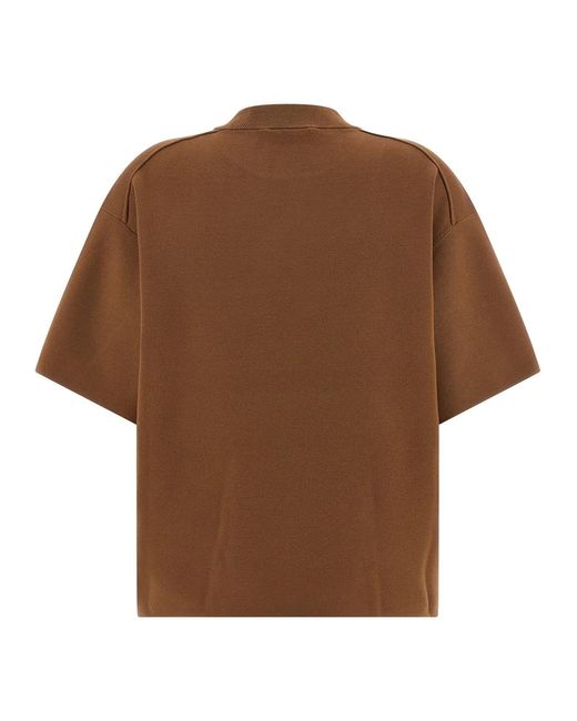 Max Mara Brown 'Amici' Sweater