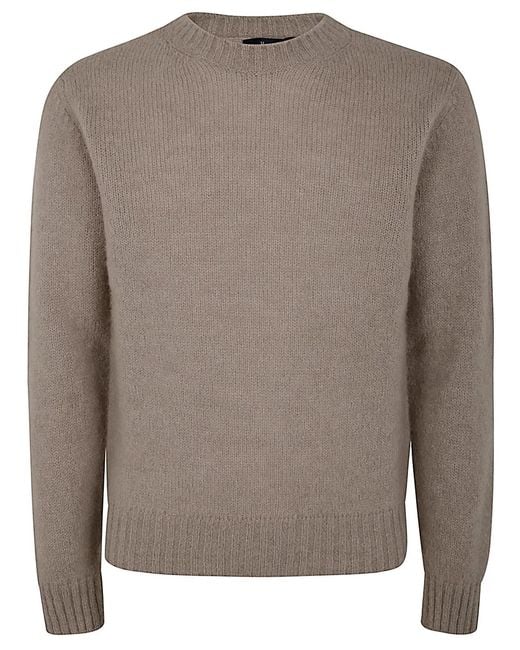 Herno Brown Sweater for men