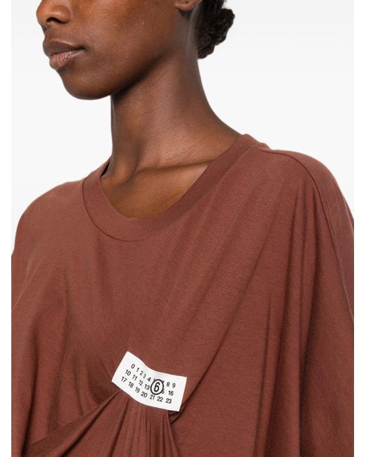 MM6 by Maison Margiela Brown Dress