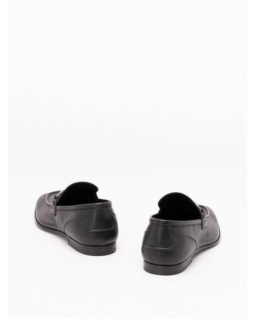 Gucci Black 'New Como' Loafers for men