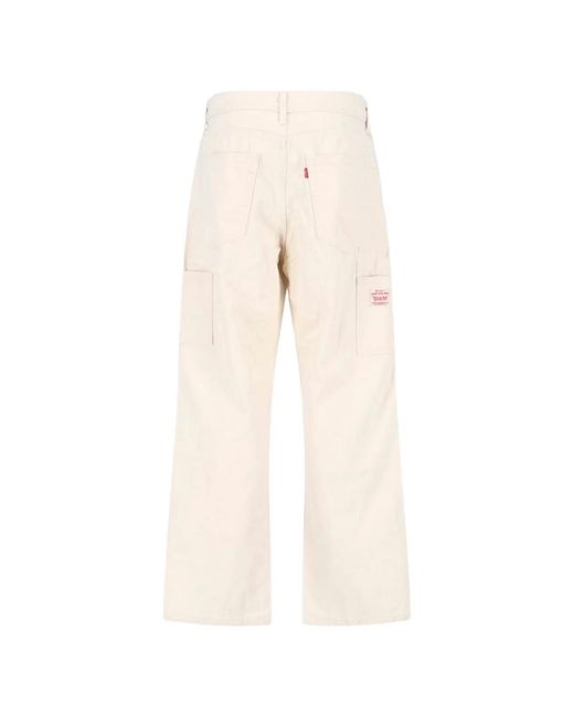 Levi's Natural 568 Loose Straight Carpenter for men