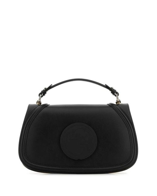 Gucci Black Medium Blondie Leather Handbag