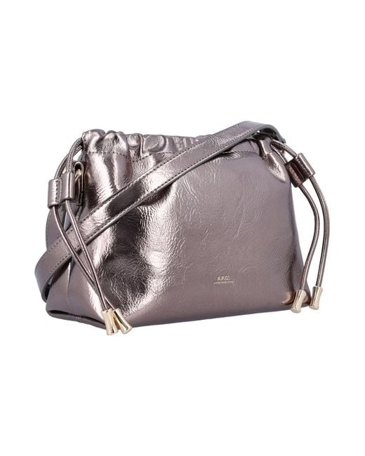 A.P.C. Gray Sac Ninon Mini