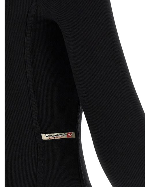DIESEL Black 'T-Bodyn' Bodysuit