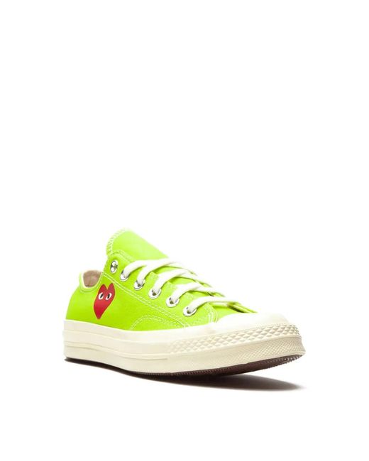COMME DES GARÇONS PLAY Yellow X Converse Chuck 70 Ox Sneakers