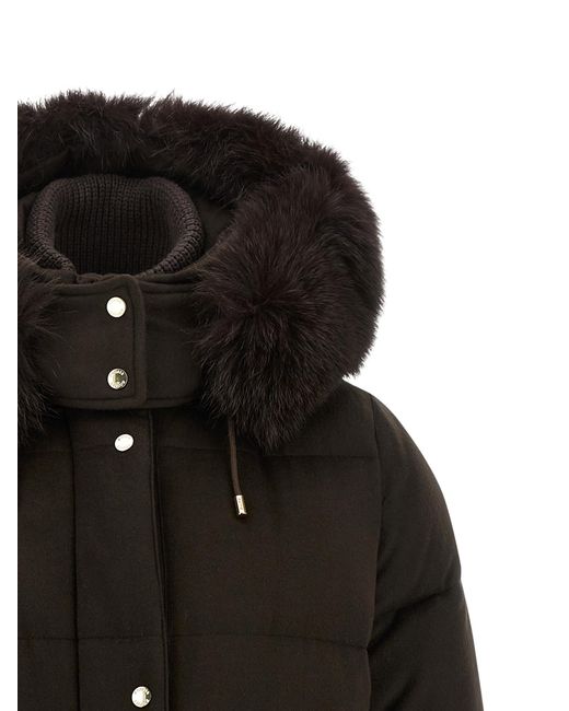 Moorer Black 'Attica' Down Jacket