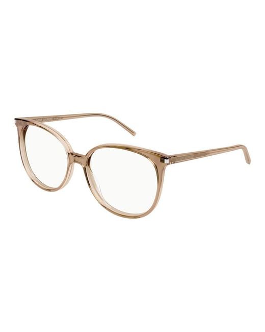Saint Laurent Black Eyeglasses Sl 39 007 Transparent/16/140