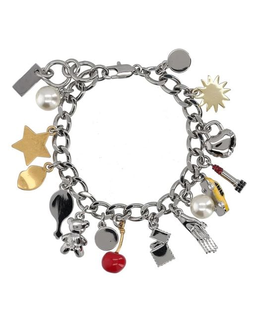 Marc Jacobs White "Trinket Charm" Bracelet