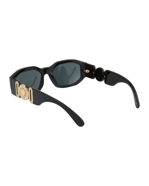 Versace Black Nylon Sunglasses for men