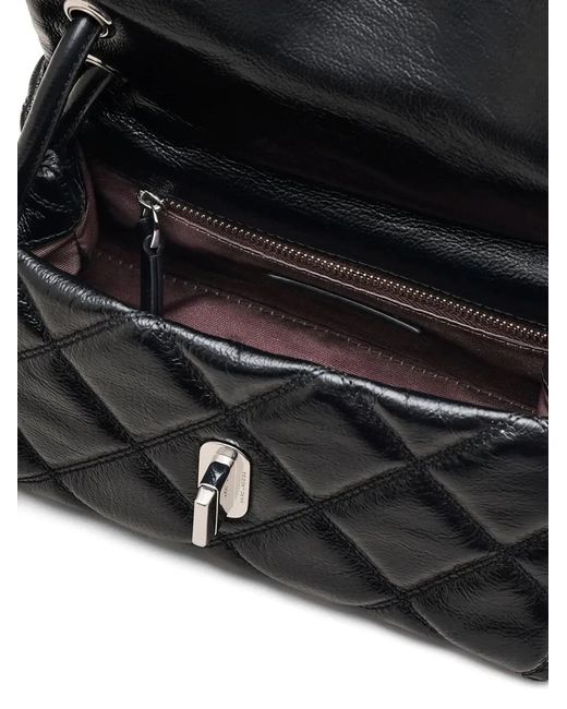 Marc Jacobs Black "The Dual Bag" Quilted Leather Bag