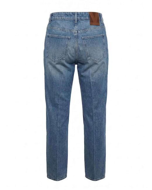 Valentino Garavani Blue Denim Pants