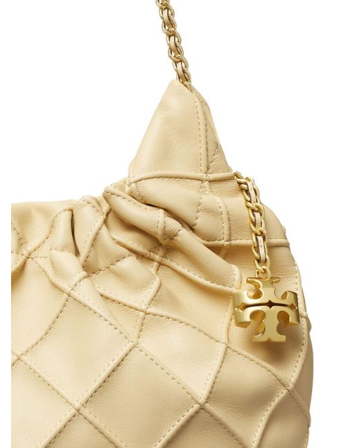 Tory Burch Natural Mini Hobo Bags