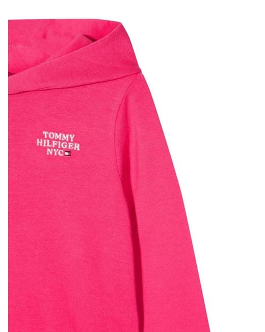 Tommy Hilfiger Pink Nyc Hoodie