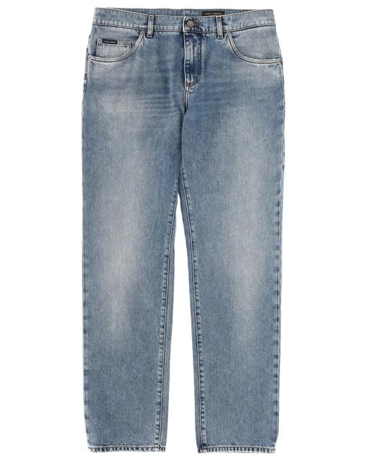 Dolce & Gabbana Blue Dolce & Gabbana Classic Denim Jeans for men