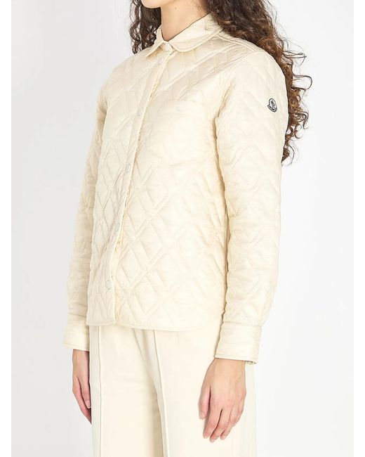 Moncler Natural Quilted Shirt
