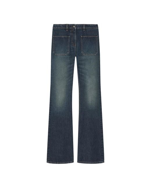 Courreges Blue Courregès Vintage Denim Flare Pants