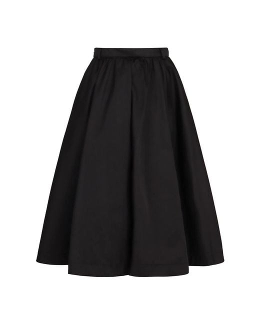 Prada Black Technical Fabric Skirt